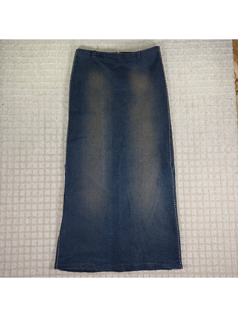 Big Time Denim Maxi Skirt Xl